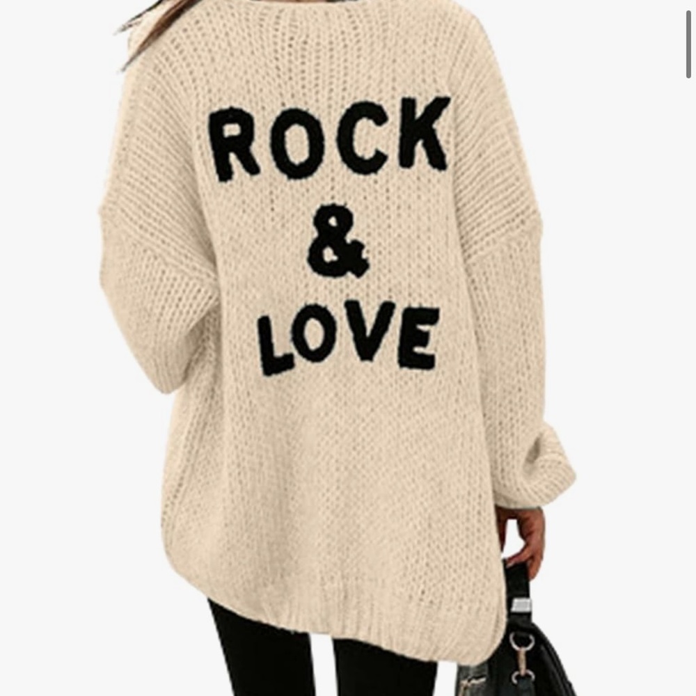 COPY - Rock n love cardigan sweater